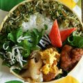 SoMiNemama's cooksnap of when they made お弁当にレンジだけ☆じゃこピーマン.