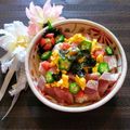 ももちゃんのれしぴ's cooksnap of when they made 彩り散らし寿司.