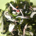 しお大根's cooksnap of when they made 簡単♪エビとわかめときゅうりの酢の物♪.