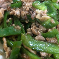 さん太姉's cooksnap of when they made 簡単＊豚こまとピーマンの濃旨醤油炒め＊.