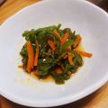 しょみ一's cooksnap of when they made めんつゆで簡単♪ピーマンと人参のきんぴら.