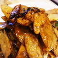 マロン625's cooksnap of when they made 豚肉とごぼうのマヨネーズ炒め.