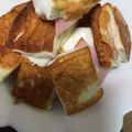 ciomam's cooksnap of when they made はんぺんのチーズ＆ハムはさみ焼き.