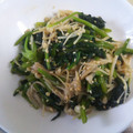 ☆まりもキッチン☆'s cooksnap of when they made ほうれん草とエノキのお浸し.