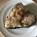 Yokchina's cooksnap of when they made 焼きタラコと枝豆の混ぜご飯おにぎり^ ^.