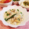 Richland☆Y's cooksnap of when they made ★簡単★アサリとアスパラのリゾット★.