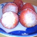 みぃもと's cooksnap of when they made おうちで手作り♪一粒苺ミルクアイス.