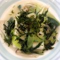 ポコスケ☆'s cooksnap of when they made 豆腐のあおさ餡掛け.