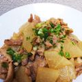 あんず7034's cooksnap of when they made ご飯が進む！大根と豚肉の甘辛炒め煮♪.