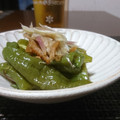 ダイナマイト漆黒's cooksnap of when they made 万願寺とうがらし茗荷煮浸し 温も涼も.
