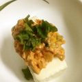 おしえてね's cooksnap of when they made ５分で簡単おつまみ冷奴のマヨキムチのっけ.