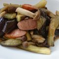 るなぴぴ's cooksnap of when they made ウィンナーを入れた茄子としめじの炒め煮.