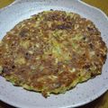 ☆みはす☆'s cooksnap of when they made 納豆入りお好み焼き.