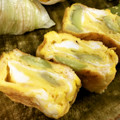 ☆Rokko☆'s cooksnap of when they made 塩酒粕で旨♪そら豆と桜海老の春色卵焼き.