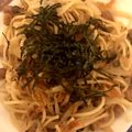 Rieko_ｓ♪♪'s cooksnap of when they made 簡単！混ぜるだけ！にんにく薫る和風パスタ.
