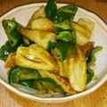 モモファム's cooksnap of when they made ピーマンちくわの甘辛マヨカレー炒め☆.