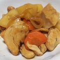 うさももぎ's cooksnap of when they made まるごと新じゃが♡鶏むね肉の肉じゃが.