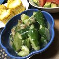 クックOZNA86☆'s cooksnap of when they made 簡単◆かち割り梅きゅうり.