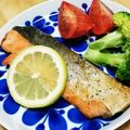 ジュスカ's cooksnap of when they made 鮭のソテー☆レモンバターソース♪.