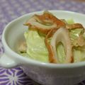 ピンクのたまご's cooksnap of when they made キャベツとちくわの温サラダ★ゆず胡椒風味.