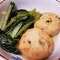 わっかちゃん's cooksnap of when they made 簡単！チンゲン菜とがんもどきの煮物.