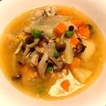 まぐぐー's cooksnap of when they made 鮭と野菜の味噌バタースープ.