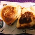 kanamelo＊'s cooksnap of when they made 小あげの納豆キムチチーズ包み焼き♪.
