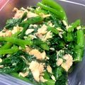 luvca's cooksnap of when they made レンジで簡単☆春菊の胡麻ツナ和え。.
