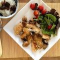 シュンキチおパリ's cooksnap of when they made 生姜で爽やか❤鶏ムネ肉の生姜味噌マヨ焼き.