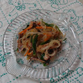 イチゴ、イチゴ。's cooksnap of when they made 鯖缶でもやしの中華炒め！.