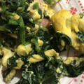 ＊♡みぃすけ♡＊'s cooksnap of when they made ほうれん草とウィンナーの卵炒め♪.