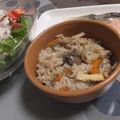 よちりん's cooksnap of when they made 生舞茸で作る舞茸ご飯も1・2・3♪.