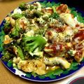 クロ８５'s cooksnap of when they made 簡単☆鶏胸肉とブロコのオーロラチーズ焼き.
