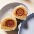 Hamachi_'s cooksnap of when they made 簡単＊可愛い＊ロールサンドウィッチ弁当②.