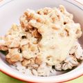 みっくママ's cooksnap of when they made 酢醤油マヨ納豆.