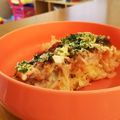しじみごはん's cooksnap of when they made 1才～取り分けも✌ふわっふわのお好み焼き.