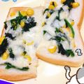 はましょう♡'s cooksnap of when they made ほうれん草＆コーントースト.