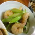 低カロ探検隊's cooksnap of when they made エビとアスパラのわさびあえ♪.