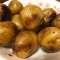 クックGFPW2F☆'s cooksnap of when they made 揚げずに手抜き♪小芋（新じゃが）の甘辛煮.