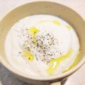 ※Kei's cooksnap of when they made すりながし風*カリフラワーのポタージュ.