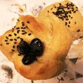 ころん♬'s cooksnap of when they made 全粒粉*もっちりさつま芋パン.
