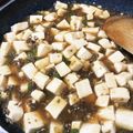 ありかっこ's cooksnap of when they made 簡単！厚揚げ麻婆豆腐。食べるラー油で。.