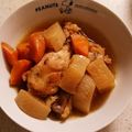 まーさんれなさん's cooksnap of when they made 圧力鍋で手間なし！手羽先と大根の煮込み☆.