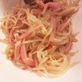 アーーー's cooksnap of when they made モヤシとハムのナムル.