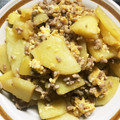 勇誓ママ's cooksnap of when they made ご飯が進む！じゃがいもとひき肉の卵とじ☆.