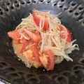たかのすけ3's cooksnap of when they made ★簡単！＊もやしとミニトマトのナムル＊♪.