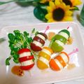 にｬん吉♡'s cooksnap of when they made ミニトマトdeしましまカプレーゼ風♡*。.