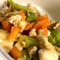 cherry__xo's cooksnap of when they made 野菜玉と豆腐だけ*簡単シンプル♪炒り豆腐.