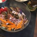 ミナまっきー's cooksnap of when they made レンチンなす&冷しゃぶの香味ダレ♡.
