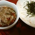 ねこはがき's cooksnap of when they made 肉汁素麺.